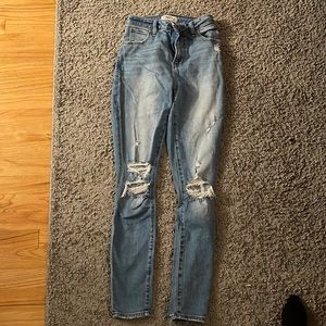 Abercrombie & fitch super skinny jeans size 00